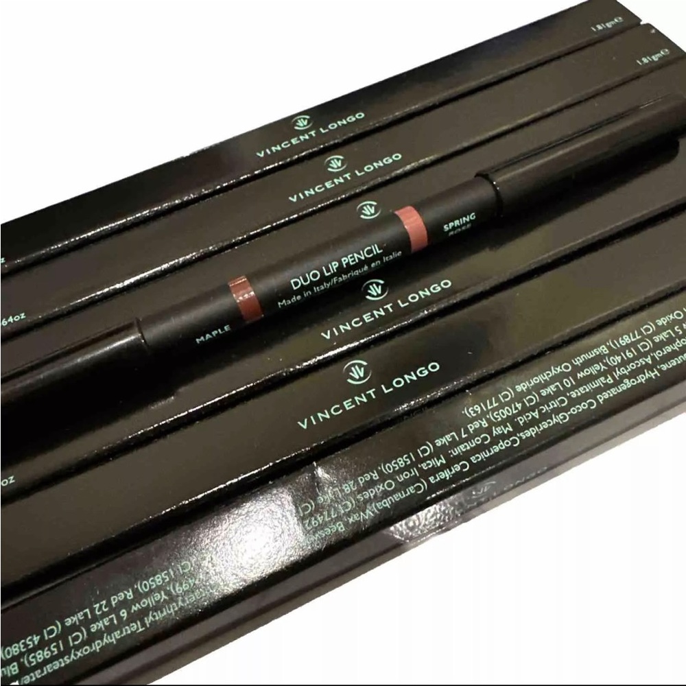 Vincent Longo Duo Lip Pencil maple/spring rose - one